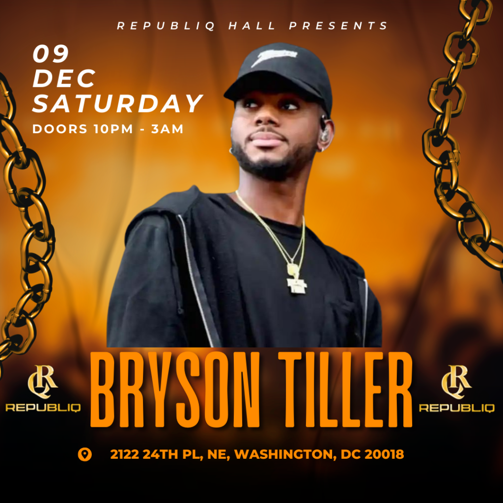 Bryson Tiller Flyer